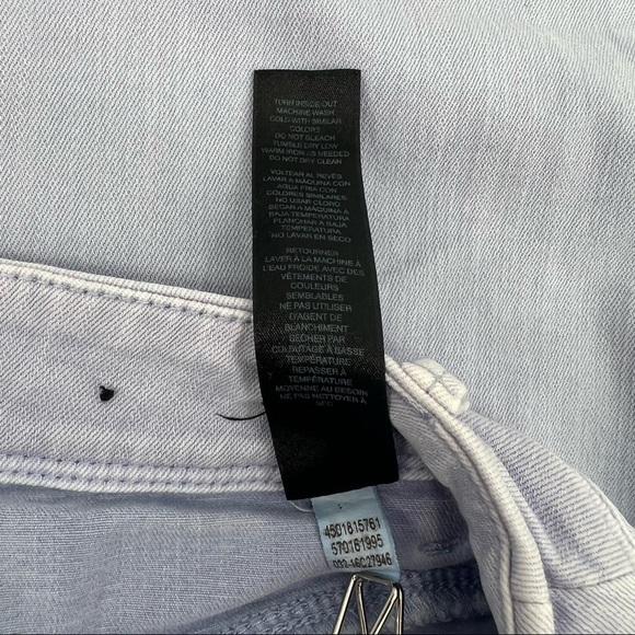 Chicos Light Blue The So Slimming Girlfriend Crop Jeans Size 2 Women’s - Picture 7 of 8